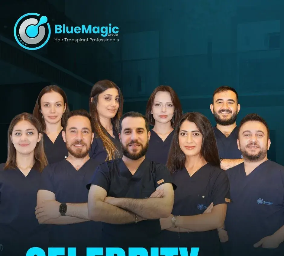 Ekipi i transplantit të flokëve i BlueMagic Group
